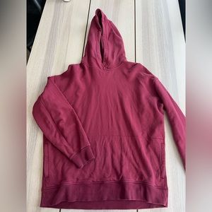 Lulu Lemon women’s Perfectly oversized hoodie in maroon